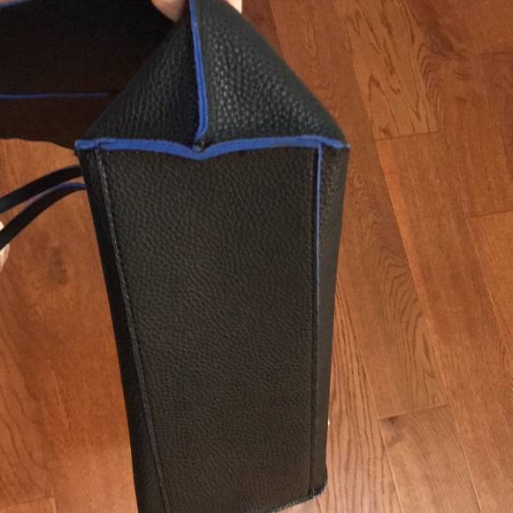 Kate Landry navy unlined TOTE bag NWT - Picture 10 of 11